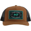 Hooey Ranck Stock Cap Brown & Black