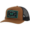 Hooey Ranck Stock Cap Brown & Black