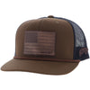 Hooey Liberty Roper" Brown/Black w/Leather Patch