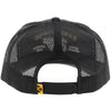 Hooey "Rank Stock" Hat Black w/Yellow & White Stitching