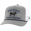 Hooey "Rank Stock" Hat Black w/Yellow & White Stitching