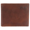 Justin Men's Bifold Wallet - Tan Buffalo