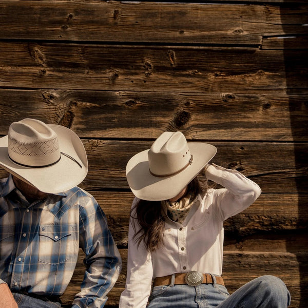 Stetson White Denim Blouse