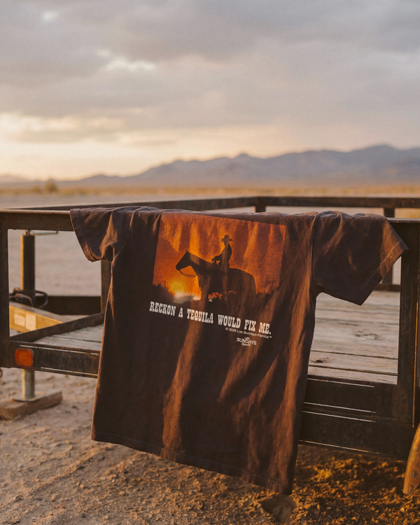 The Reckon Tee - Black / White