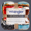 Wrangler® Vintage Western Plush Sherpa Throw