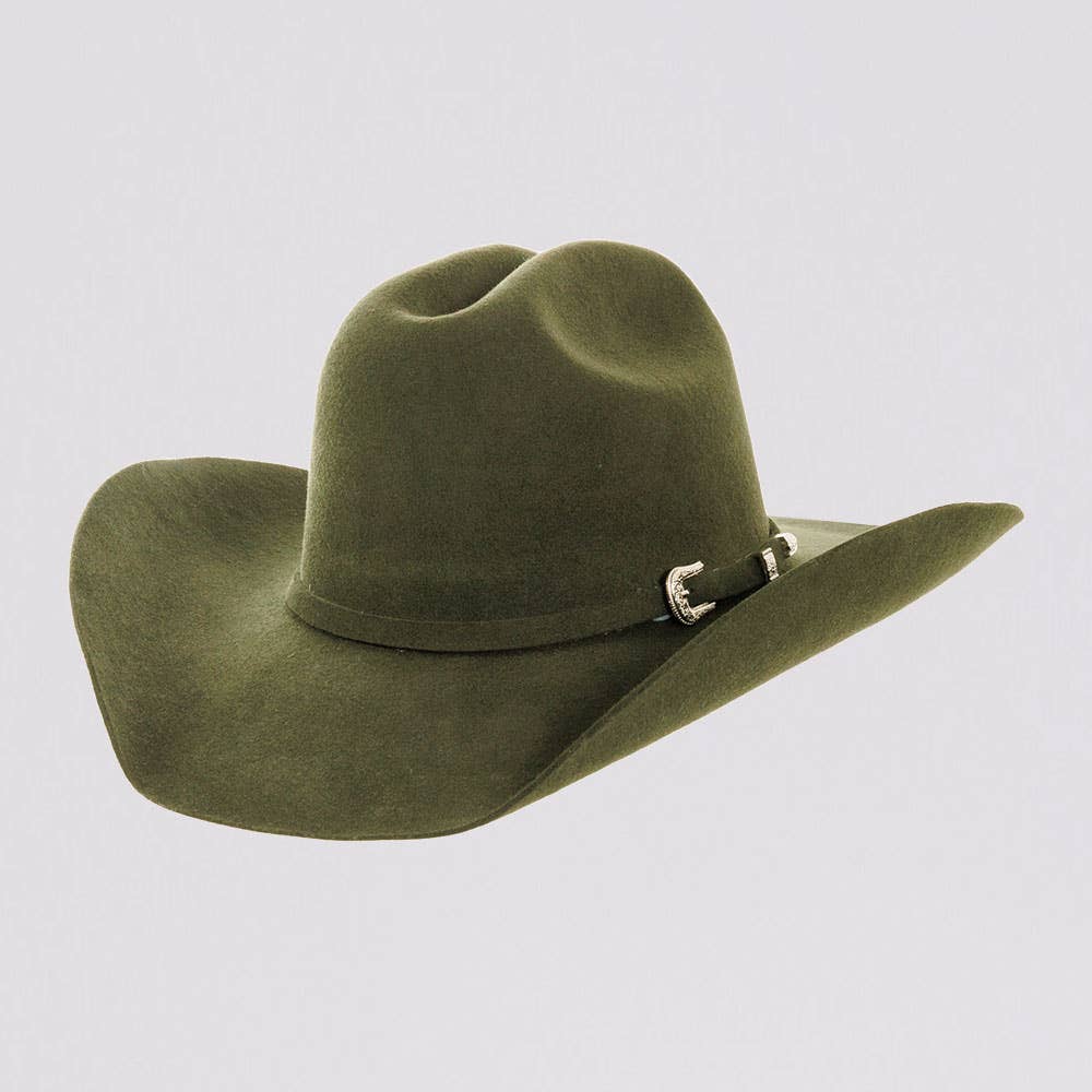 Cattleman Felt Cowboy Hat Cowboy Hat Band – Broken horn