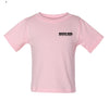 Broken Horn Infant Logo Tee - Black/Pink