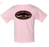 Broken Horn Infant Logo Tee - Black/Pink