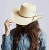Straw Palm Cowboy Hat - Style Roper