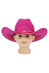 Kids Faux Suede Cutter Crown Cowboy Hat