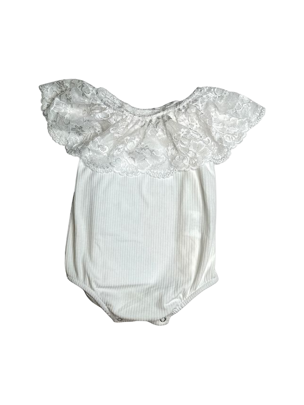 White Lace Onesie