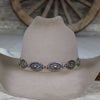 Antiqued Oval Hat Band