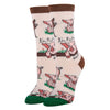 Pig Deal | Women's Novelty Cotton Crew Socks