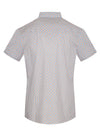 Rodeo Men's Short Sleeve Pearl Snap Print Shirt