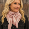 Blush Jacquard Wild Rag