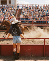 The Rodeo Queen Tee - Black / White