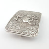 Western Silver Rodeo Belt Buckle