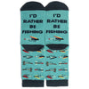 I'd Rather Be Fly Fishing Socks