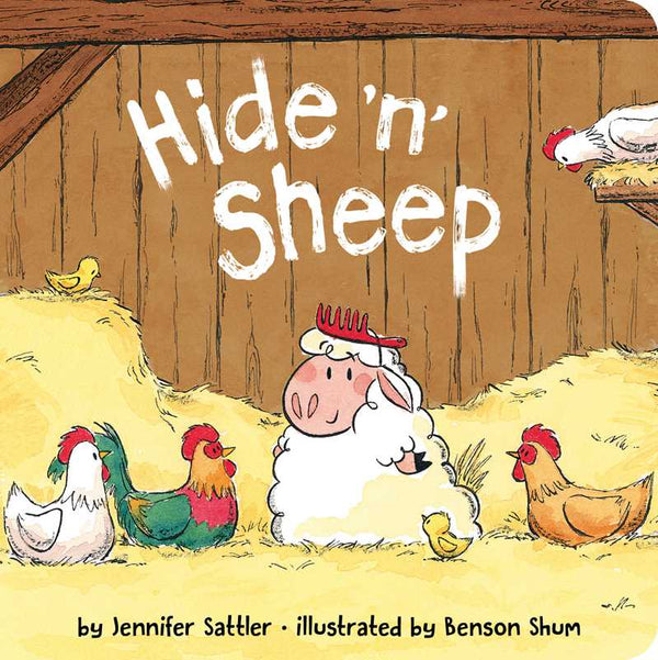 Hide 'n' Sheep by Jennifer Sattler - Broken horn