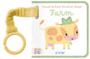 Touch & Feel Stroller Book - Farm by Little Genius Books - Broken horn