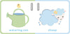 Touch & Feel Stroller Book - Farm by Little Genius Books - Broken horn