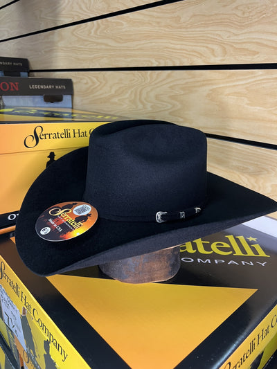 Serratelli 6X Hat - Black