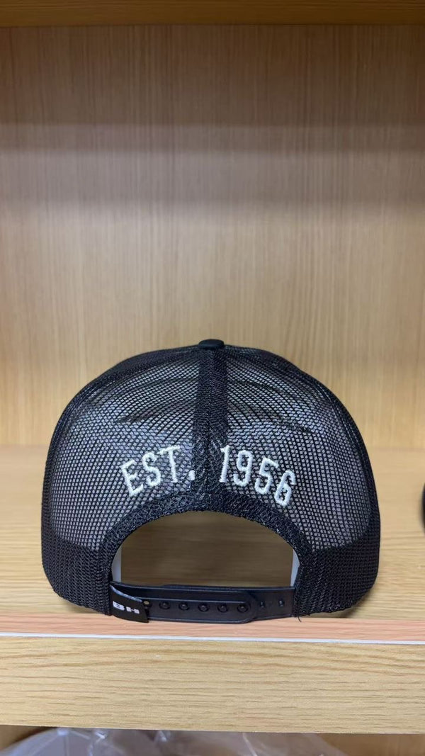 Broken Horn Cap Black