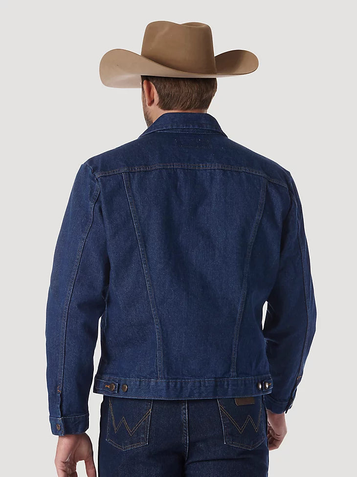 Wrangler unlined 2025 denim jacket