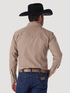 Wrangler Sport Western Shirt - Dark Tan