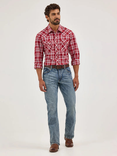 Wrangler Mens Retro Jean Slim Fit Bootcut - Greeley