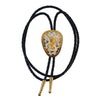Eagle on German Silver Bolo Tie with Engraving