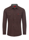 Men's Western Pearl Snap Print Shirt