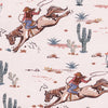 Prairie Princess Baby Girl Western Bamboo Stroller Blanket
