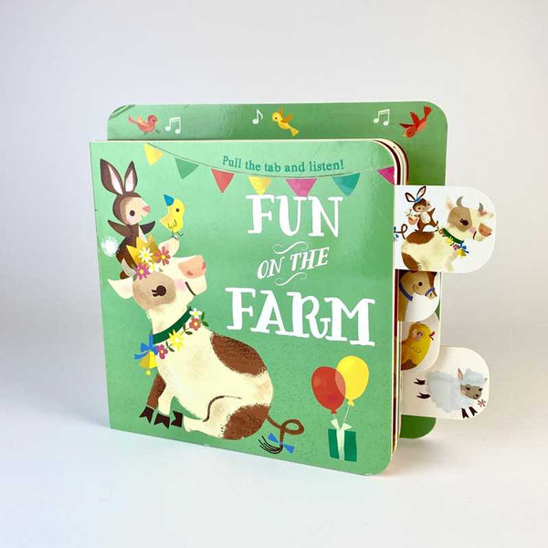 Sound Pull Tab - Fun On The Farm by Little Genius Books - Broken horn