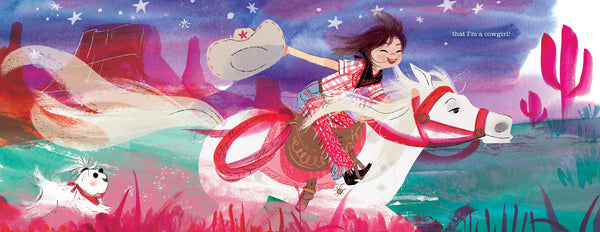 I Wanna Be a Cowgirl by Angela DiTerlizzi - Broken horn