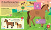 All About Horses & Ponies: Lift-the-Flap Book by - Broken horn