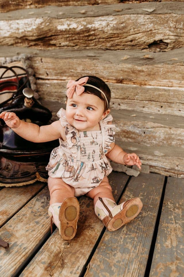 Out West Cowgirl Romper