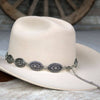 Antiqued Oval Hat Band