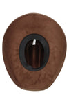 Kids Faux Suede Cutter Crown Cowboy Hat