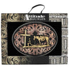 Tri-tone Christian Cowboy Attitude Buckle