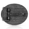 Montana Silversmiths Tri Color Rodeo Buckle - Broken horn