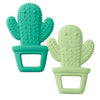 Silicone Teether Set - Happy Cactus