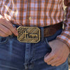 Patriot Christian Cowboy Attitude Belt Buckle