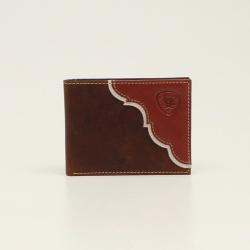 Ariat Men's Two Tone Shield Bifold
