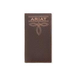 Ariat Men's Rodeo Style Wallet Boot Stitch Brown