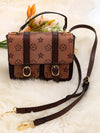 Double Pocket Crossbody Purse