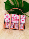 Cute Star & Barbie Double Pocket Mini Purse.