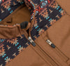 Rodeo Aztec Softshell Jacket Cognac/Rust