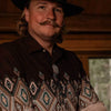 Montana Silversmiths Southwest Mofit Bolo Tie - Broken horn