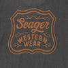 Seager Premium Badge Tee - Broken horn